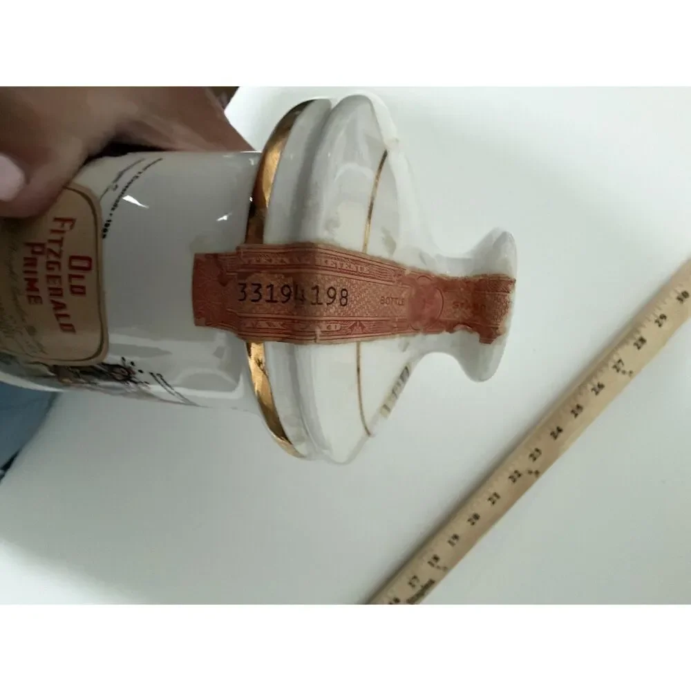 1969 Old Fitzgerald Decanter Commemorating the Memphis Sesquicentennial. Missing